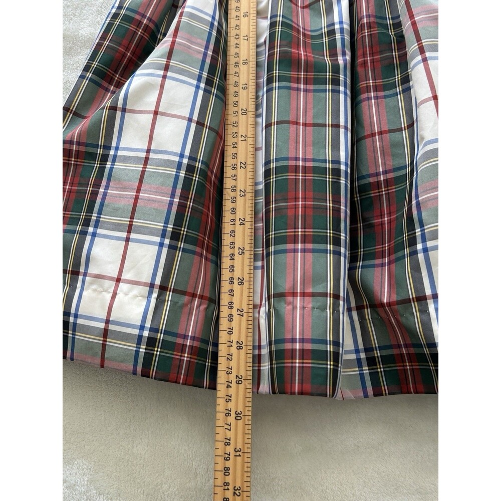 Polo Ralph Lauren Girl Dress Size 8 Classic Plaid Holiday Christmas Preppy - Picture 5 of 9